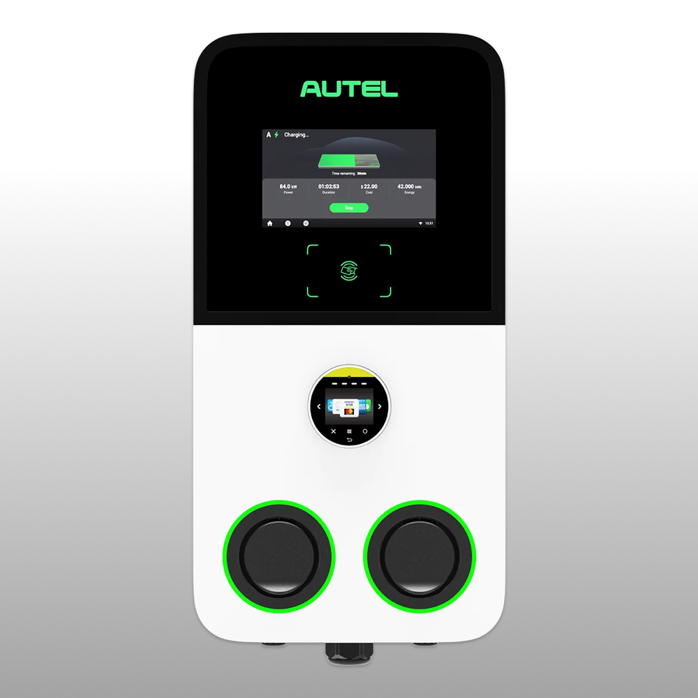 Autel MaxiCharger AC Ultra Dual 22kW - Wall Mounted Autel MaxiCharger AC Ultra Dual 22kW - Wall Mounted
