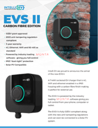 Intelli EV EV22S II Carbon Fibre 22kW