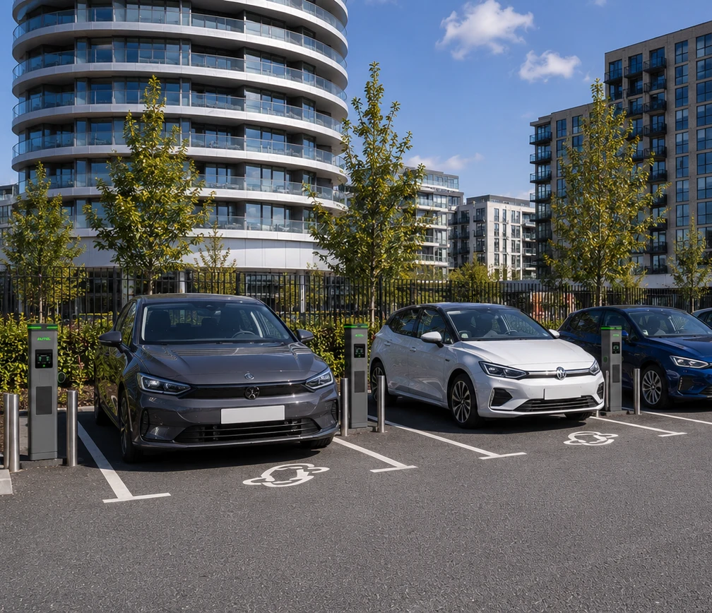 Dual 22kW Commercial EV Charging